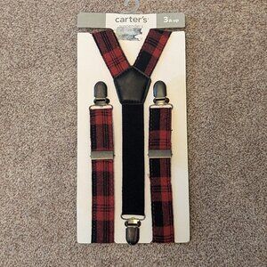 NEW Boys Carter's Christmas Suspenders